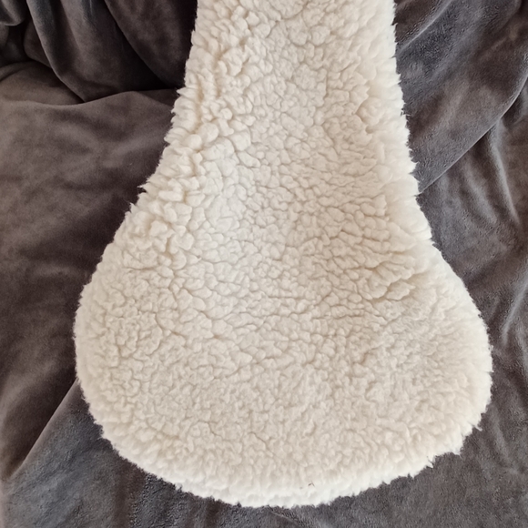 Cool Back orthopedic fleece western pad Equestrian soft seat - Picture 9 of 10